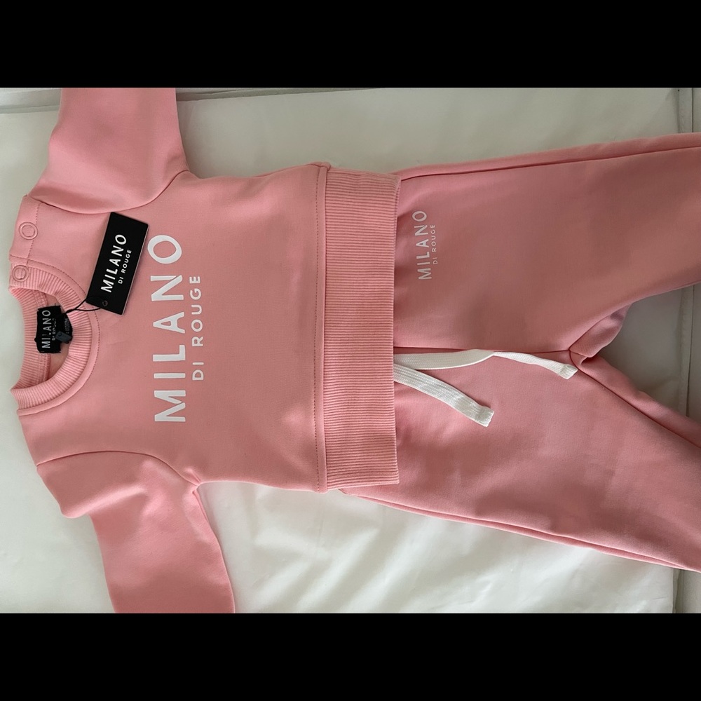 New Milano Di Rogue Lux Baby Signature Sweatsuit